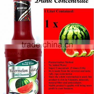 Watermelon Juice Drink Concentrate