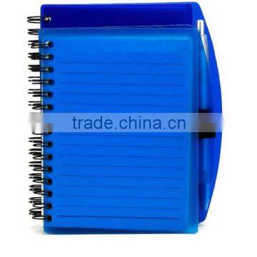 PP Cover Notebook With Pen, Custom Notebook With Logo Printed photo-2