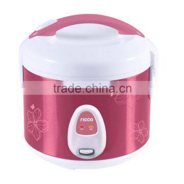 Korea electric stainless steel mini rice cooker for 1-2 people use