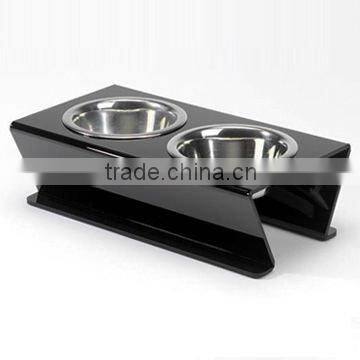 Acrylic Pet Feeder, pet bowls water feeders