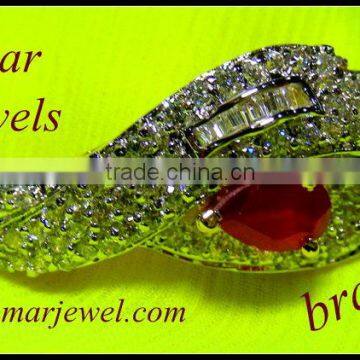 Lovely ruby diamond bracelet