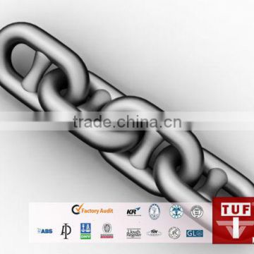 used U2, U3 Black Stud Link Anchor Chain