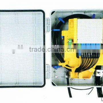 FTTH 16 core PC Alloy wall mounted Fiber distribution boxes