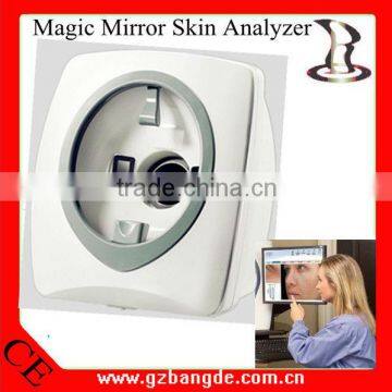 2016 NEWEST! Multi-language Magic Mirror 3D Skin Analyzer for English Chinese Spanish Russian version BD-P027