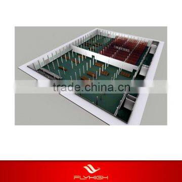 Display Modern Steel Goods Shelf/Shelves