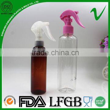 PET Boston Round Empty 120ml Deodorant Plastic Bottle With Trigger Sprayer photo-6