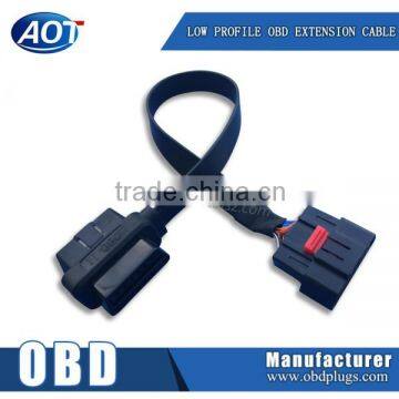 2015 new product obd M/F to F extension flat cable