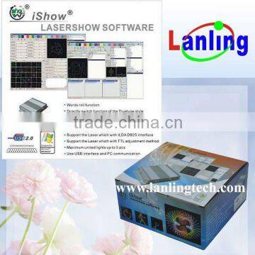NEW IShow ILDA DJ Laser Light CARTOON Software Control