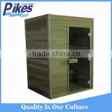 2 to 4 person wood steam sauna room mini sauna room size