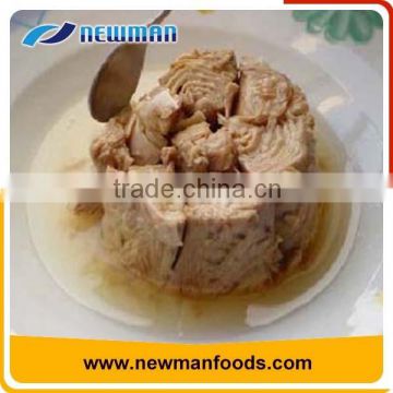 Canned bonito tuna chunk in sunflower oil china canned tuna fish 185g x 48