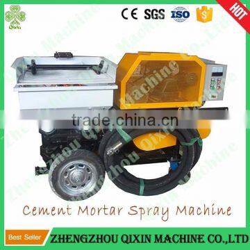 high efficiency small cement mortar spray machine