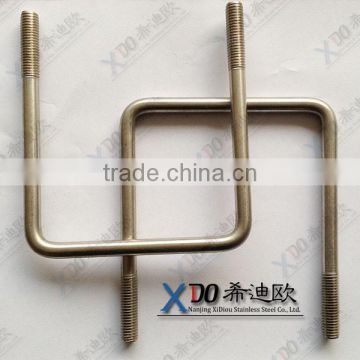 alloy800 / 1.4558 .alloy800H / 1.4876. alloy800HT / 1.4959 u shape bolt square made in china