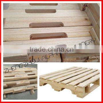High Quality Single Slot Wood Pallet Notching Machine photo-4