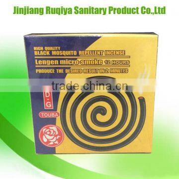 black mosquito repellent incense micro smoke mosquito coil manufacturer