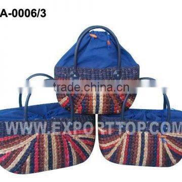 Unique Water Hyacinth Bags Handle for Women (july@etopvietnam) photo-4