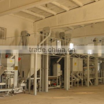 maize corn processing line