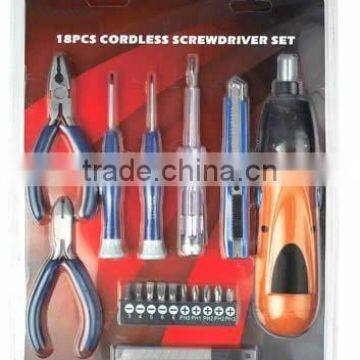 [Handy-Age]-Cordless Screwdriver Kit (HT2805-031)