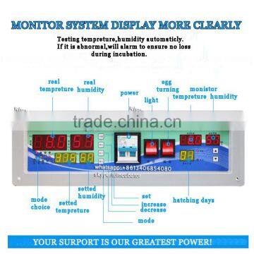 Weiqian New Model 7 Screens Controller for Industrial Egg Incubator,digital Temperature and Humidity Controller