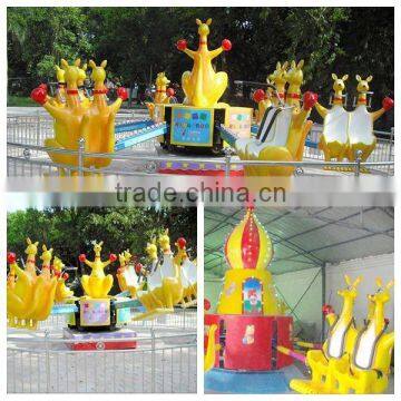 Rotating kangaroo jump amusememnt equipment, theme park amusement ride