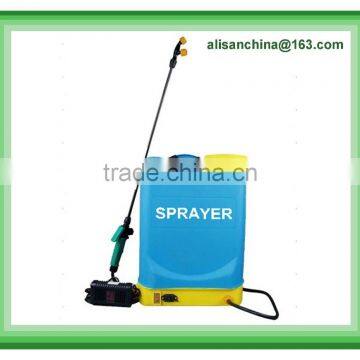 Knapsack chargeable sprayer