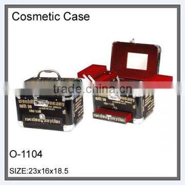 3 layers 1 drawer plastic case for cosmetics