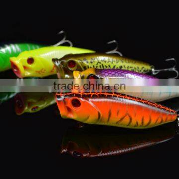 Plastic hard Popper Lure bait fishing lure