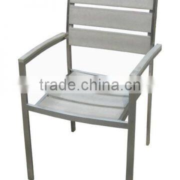 Aluminum frame outdoor furniture polywood chair