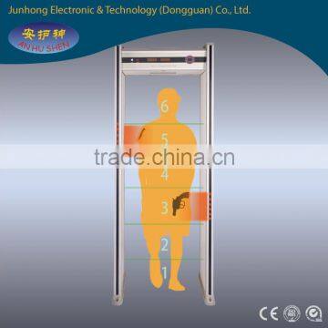 High stable walk through metal detector security equipment