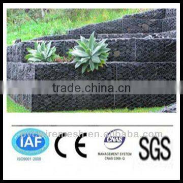 alibaba China wholesale CE&ISO certificated gabion wire mesh/gabion basket retaining wall(pro manufacturer)