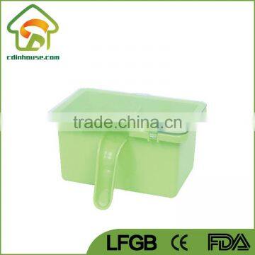 Plastic Heart Shape Condiment Dispenser With Spoon photo-6