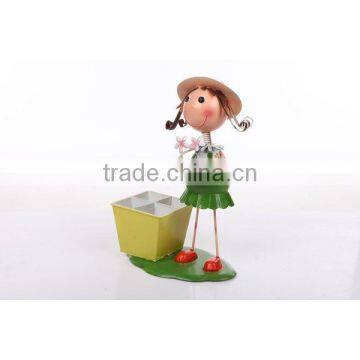 PENCIL BOX GIRL With POT