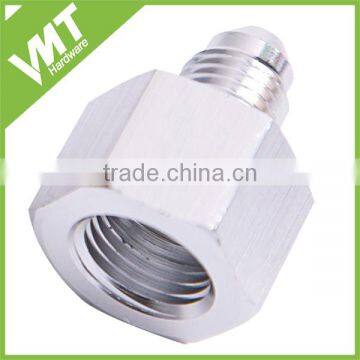 Male Hex Nipple Anodized Aluminum AN10 Flared Fittings Reducing Coupling photo-3