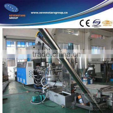 pp pe single stage granulating machine/pp pe single stage pelletzing machine/pp pe recycling machine