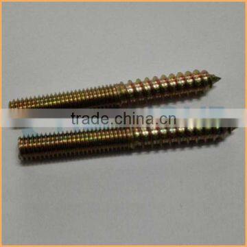 Hot Sales High Quality Double Thread Zinc Plate Hanger Bolt