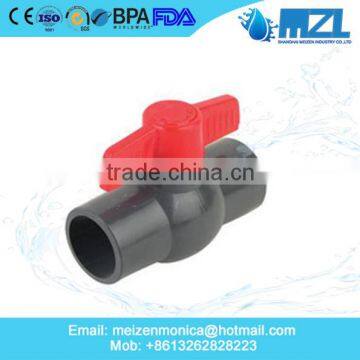 MZL UPVC BALL VALVE WITH HIGH GOOD QUALITY