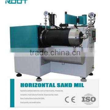 Disc type horizontal bead grinding mill equipmentd for car paints production