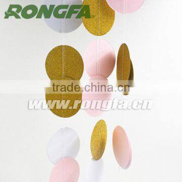 Paper Garland Banner Bunting Drop for Party Baby Shower Wedding photo-4