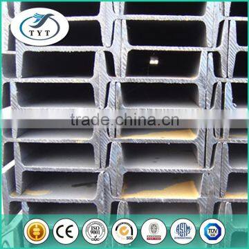 Hot Rolled Metal Steel Structural Mild I Beam Sizes