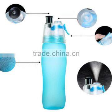 700ml Cycling Running Water Drinking Bottle Climbing Misting Spray Healthy Sports Cup With Pull-top Spout photo-2