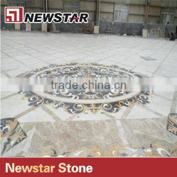 Newstar Marble Medallion Pattern Floor Tile Design Waterjet Mosaic photo-2