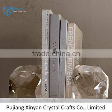 New Coming Crystal Bookends for Business Gift photo-3
