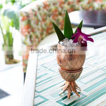 Pineapple Shaped Mug, Copper Pineapple Moscow Mule Cup