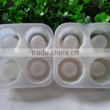 2014 food grade custom shaped silicone ice cube mould