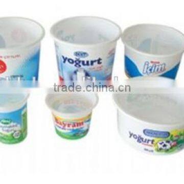 IML pp plastic disposable yogurt cups