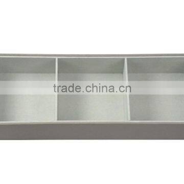 Faux Leather International 3-Compartment Organizer Tray, Drawer Organizer photo-2