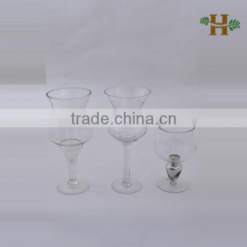 Quality Certificated Clear Stemware Glass Terrarium