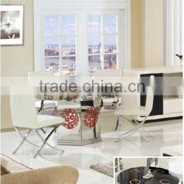 TH340 Cheap Hot Pot Table for 6 Round Black Dining Table photo-2