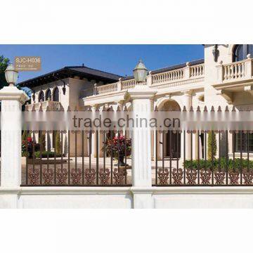China Wholesale Artistic Design Aluminum Garden Fence for Villa photo-3
