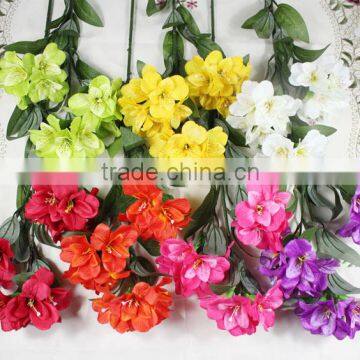 SJ1011845 High quality silk azalea flower indoor decoration