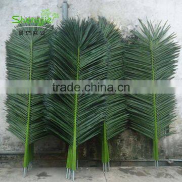 SJLJ013781 Guangzhou Factory Direct Selling Artificial Foliage Leaves High Simulation Artificial Palm Tree Leaves photo-2